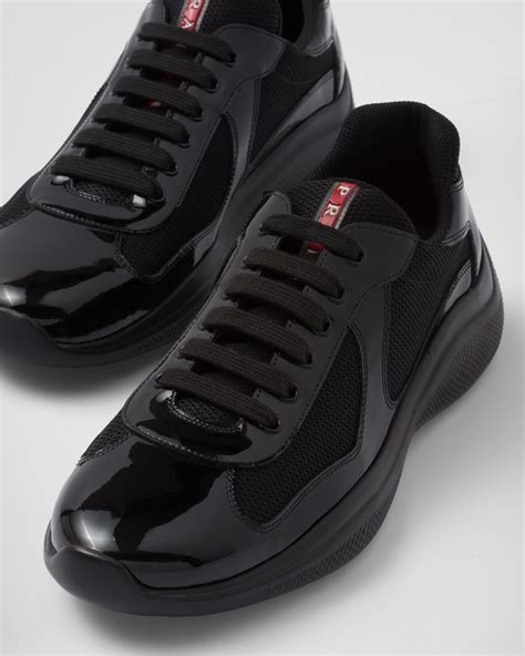 all black Prada shoes